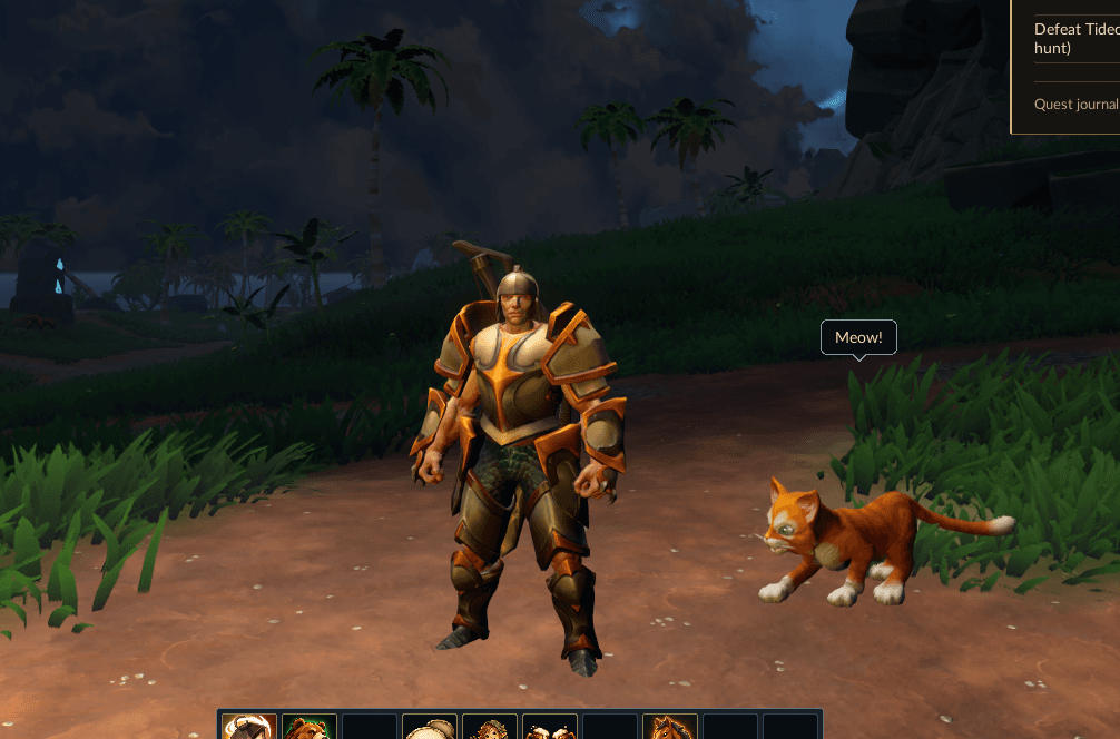 Weapons, armour and crafting your way