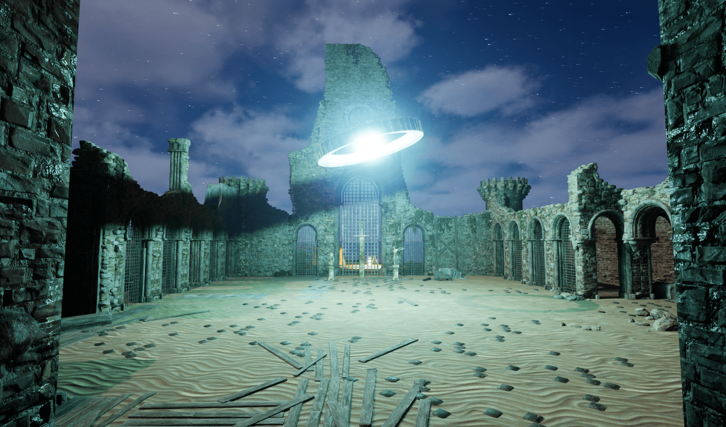 The Ancient Ruins — Night