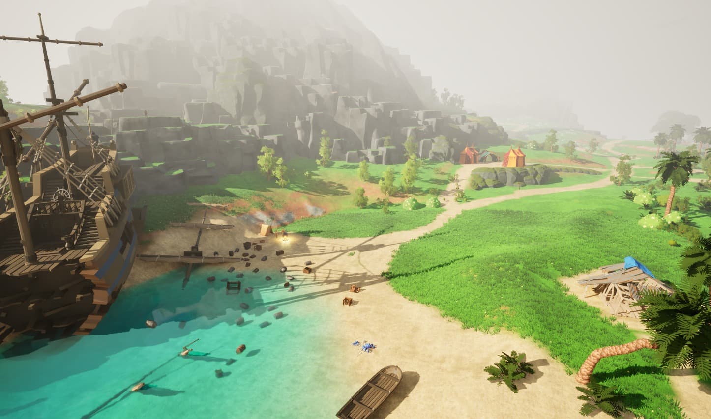 Devlog — The Starter Island Takes Shape